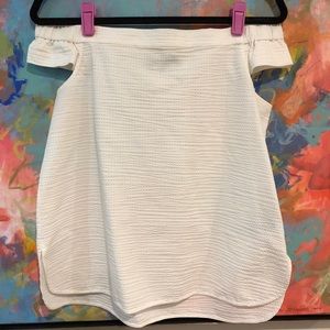 Tibi off the shoulder top size 6